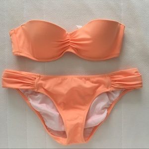 NWOT Victoria’s Secret Bikini Bandeau Push-up 32B